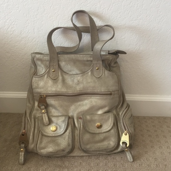 Marc Jacobs Metallic Leather Bag - Picture 2 of 5